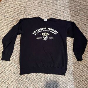Vintage Pittsburgh Penguins NHL Sweatshirt Mario Lemieux’s Team